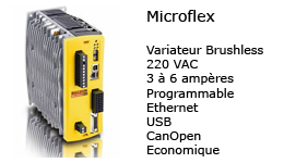 Variateur Brushless Microflex
